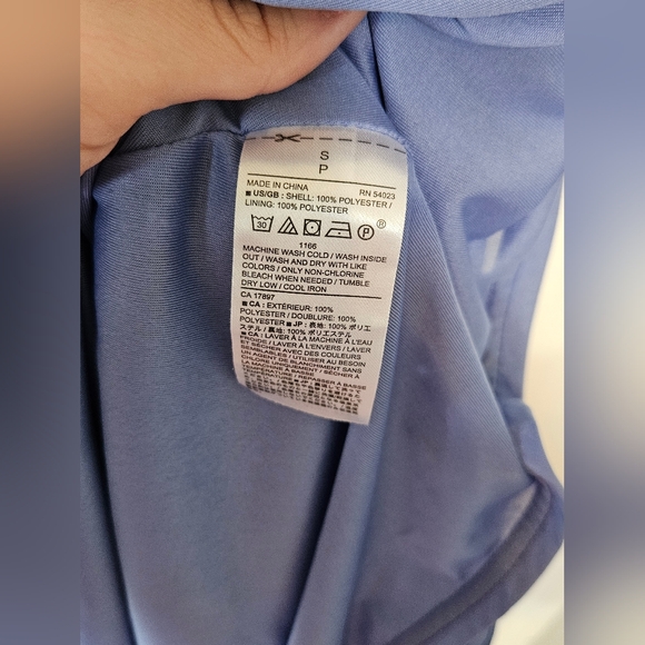 Banana Republic Blue Floral Halter Neck Midi Dress - Small - Picture 6 of 6